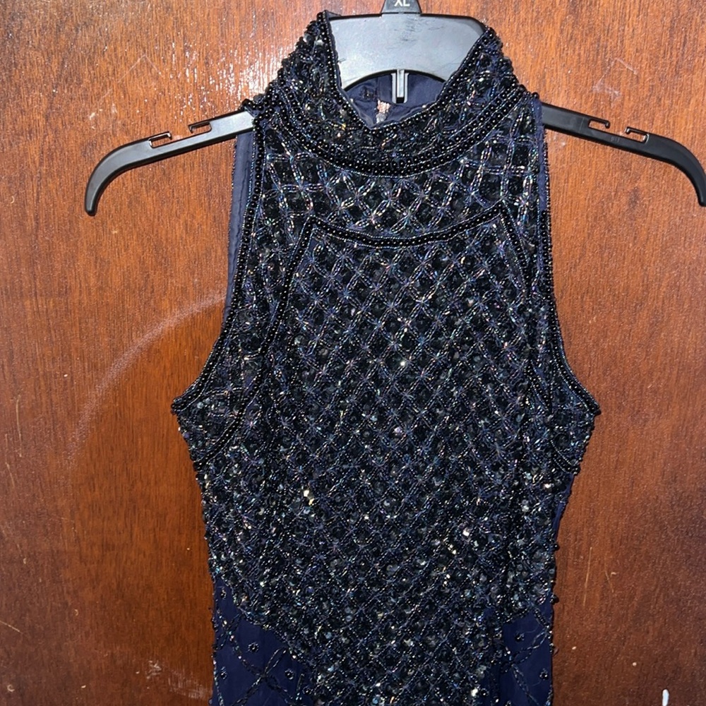 Cocktail beaded dress Laurence Kagar boutique